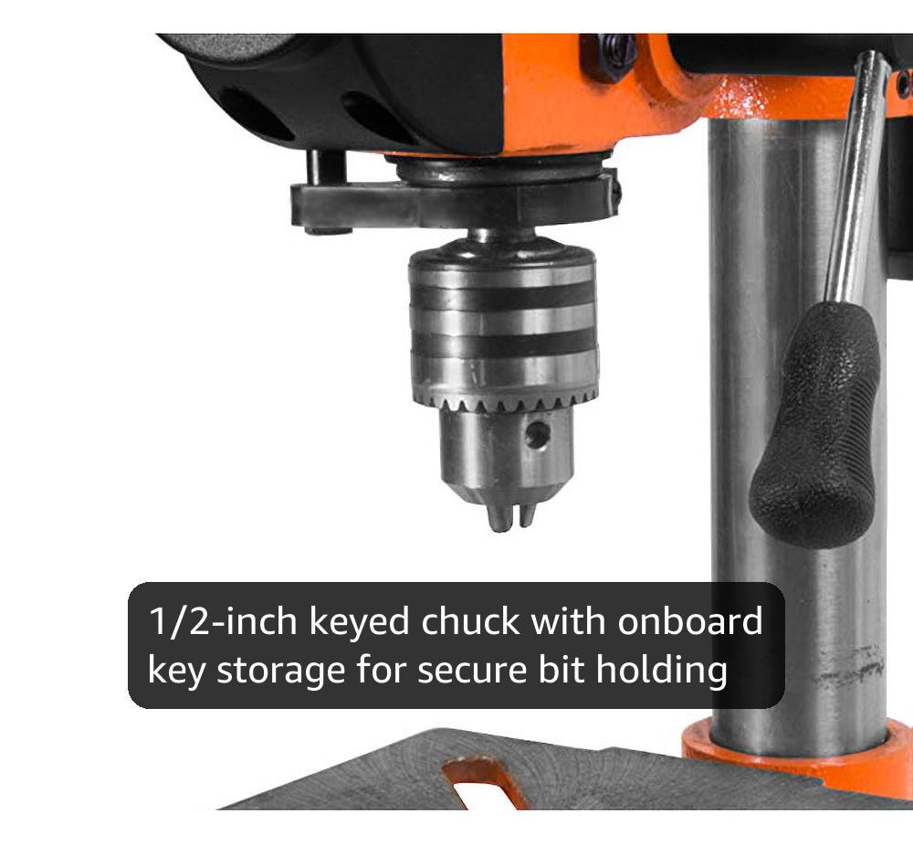 WEN 4208T 2.3-Amp 8-Inch 5-Speed Cast Iron Benchtop Drill Press